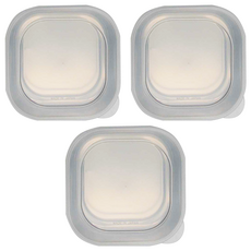 日本ECHO 不鏽鋼保鮮盒 方形附蓋Set 3 (10*10cm), 10 x 10cm, 3個