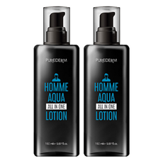 Purederm 男士 Homme Aqua 多合一保濕乳液 150ml, 2瓶