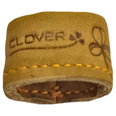 CLOVER 皮指環, 牛皮材質, 65x125x20毫米, 日本產, 1個