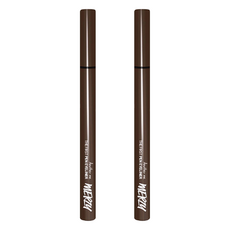 MERZY The First 眼線液筆 Set, 極細防水眼線液筆 P2 0.5克 2入, P2 Brownie, 2支