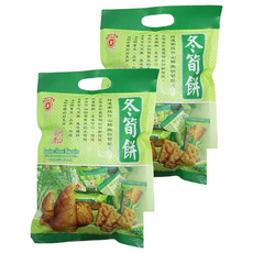 日香 冬筍餅, 特選南投竹山鮮嫩幼筍, 300g, 2袋