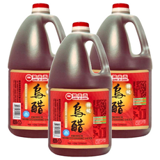 萬家香 特級烏醋, 絕不添加化學原料、焦糖色素, 3750ml, 3瓶