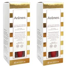 Arenes 愛霓思 Natural Shifen Brighten Lip, Cheek & Eye Tint 甜蜜愛眼唇頰露露 5ml, 紅酒之吻LIP CHEEK & EYE TINT, 2瓶
