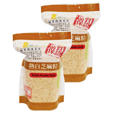 超賀 熟白芝麻粒, 250公克, 台灣產, 250g, 2包
