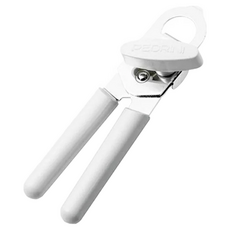 PEDRINI Gadget開瓶開罐器, 430不鏽鋼, ABS塑料, 白色, 1個
