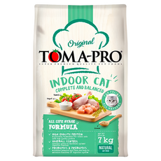TOMA-PRO 優格室內貓全齡配方乾糧，含益生菌和益生元，有助於消化，7公斤, 雞肉 + 米, 7kg, 1袋