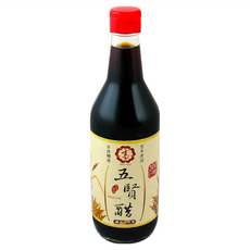 高印 五賢醋，增添獨特醋香與層次, 520ml, 1瓶