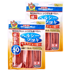 DoggyMan 多格漫 犬用健康低脂長切軟雞肉條, 雞肉, 420g, 2包