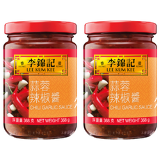 李錦記 蒜蓉辣椒醬, 蒜香濃郁 368克, 368g, 2罐