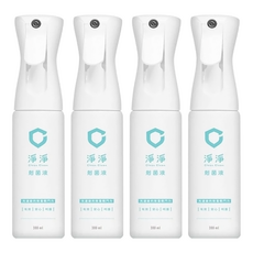 Clean Clean 淨淨 剋菌液 居家瓶, 300mL, 4瓶