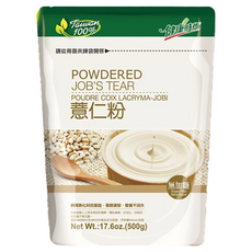 健康時代 薏仁粉 無糖, 500g, 1包