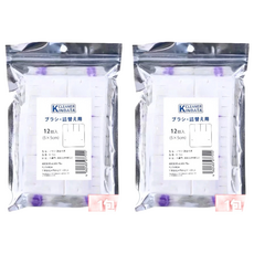 KINBATA 可溶解拋棄式馬桶刷補充包 12片裝, 薰衣草