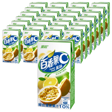 黑松 果汁C系列 百香果, 熱帶水果風味 含維生素C、還原果汁10% 300ml x 24入, 48入
