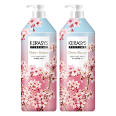 KERASYS 香氛潤髮乳, 櫻花香, 1L, 2瓶