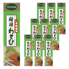 展群 TE 極辣山葵醬, 50%辛辣增強, 43公克, 43g, 10條