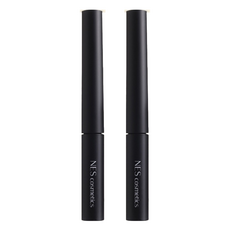 NES cosmetics 恩藝偲 不暈不塌極細防水睫毛膏, 零結塊纖長, 2mm極細刷頭, 持久捲翹不扁塌, 黑色, 2支