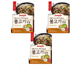 Sempio 膳府 韓式烤肉醬, 原味, 75克, 75g, 3包
