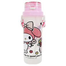 Sanrio 三麗鷗 小巧吸管水壺*, 1個, 500ml, 美樂蒂