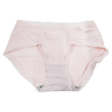 V腰冰絲石墨烯底孕婦褲, 粉色 XL