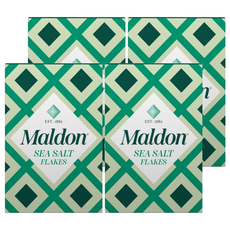 Maldon 馬爾頓 天然海鹽 125g - 英國皇室御用，名廚Jamie Oliver推薦, 4盒