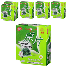 天仁茗茶 原片 鮮綠茶, 茶包個別包裝，保持新鮮，滋味甘醇, 2.8g, 40包, 6盒