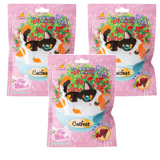 Catfeet 呼嚕愛乾淨 蔓越莓化毛潔牙餅 鮪魚口味, 鮪魚, 60g, 3包