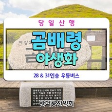 [강원인제] 출발)5월15,18,19,25,26일 곰배령 야생화 천상의화원 곰배골코스 리무진버스