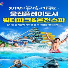 [부천] 웅진플레이도시 워터파크&온천스파 로우시즌(3/22~4/28) 입장권