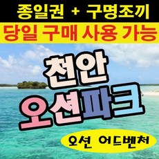  천안 소노벨 오션어드벤처 구명조끼포함 당일가능 문자전송가능 