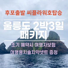 울릉도2박3일패키지