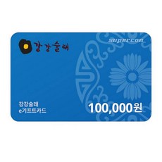 [실시간E쿠폰] [강강술래] 모바일금액권 10만원권