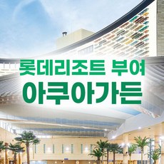 [충남] 롯데리조트부여 아쿠아가든 입장권 (~12/31)