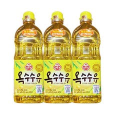 오뚜기 옥수수유 900ml 3개 식용유 기름 튀김 부침 오일