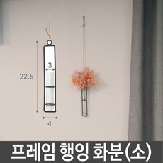 수경재배벽걸이화분