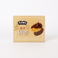 [샘스 초코와플] 초코과자 아이간식, 1개, 127g