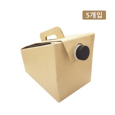 투고백 투고팩 투고가방 커피 캐리어 대용랑 3L 세트, 1세트, 5개