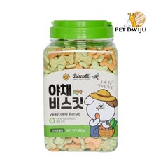 비스코티 애견 비스켓, 야채맛, 800g, 1개