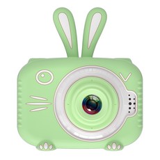 엔라인 어린이 케릭터카메라 2000W 8G 혼합색상A426 디지털카메라, 그린