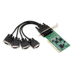 이지넷유비쿼터스 NEXT-854LP 시리얼 확장카드 멀티포트 RS232 PCI 4포트 확장카드-데스크탑용