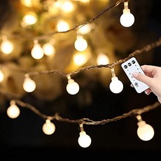 Yinuo Candle Christmas Curtain Lights, 단일상품, 2 warmweiß Kugel