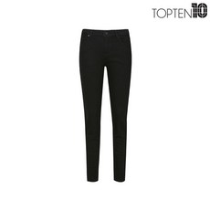 탑텐 여성 기모 스키니 데님 팬츠 B