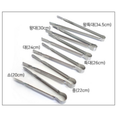 천성 악어 조리 집게, 악어집게 30cm, 4개