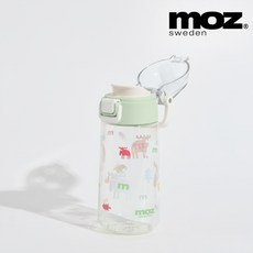 MOZ 스웨덴 원터치 트라이탄 키즈 보틀 물병