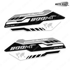 연료 탱크 패드 스티커 CFMOTO 800MT MT mt 스포츠용 방수 데칼 3D 무릎 그립 견인 보호