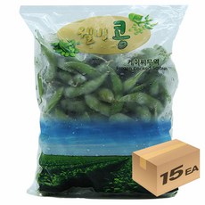 1박스) 냉동야채 자숙콩 에다마메 500g x 15개입, 15개