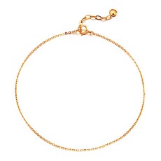  골드앤 14K 심플모던 발찌 데일리 금 체인 여름 발찌 