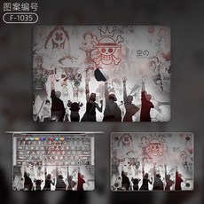 기타노트북액세서리 Mac사과 필기노트 스티커 air13.3inch컴퓨터 pro풀세트 macbook보호 15케이스 13보호필름 11아이디어 개성 전신 전면덮개 기체 키보드 버튼 부착, T23-F-1035 ABCD사면(전용 키보드 커버)