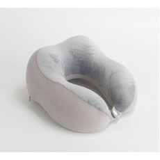 [더쎈] 휴식 꿀잠 여행용 기내용 차량용 메모리폼 목쿠션 목베개