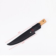 18 칼 보호 야외/부엌 커버 21 칼집 버클 가죽 벨트 과일 보호대 허리 슬리브 블레이드 5cm, blade 21.5cmx5cm, 1개