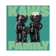 KAWS: FAMILY 카우스 예술가 작품집 그래픽디자인 아트 디자인북